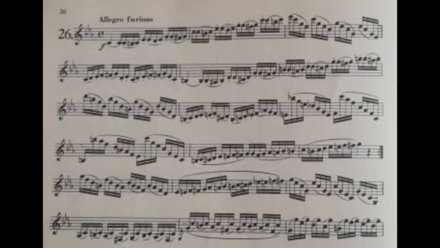 Cyrille Rose - 32 Studies for clarinet - n.26 смотреть онлайн