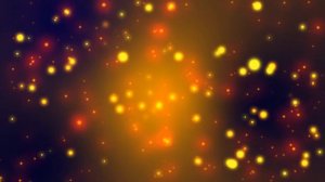 Golden Glow Star Field Motion Graphic - HD VFX Background, Wallpaper