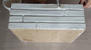 Diy//  Декоративный ящик из картонной коробки🌼 cardboard box