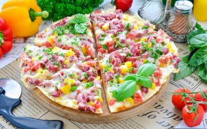 КАК ПРИГОТОВИТЬ ПИЦЦУ ИЗ ЛАВАША С КОЛБАСОЙ И СЫРОМ НА СКОВОРОДЕ