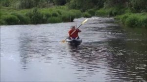 Рыболовный, надувной и одноместный каяк Хатанга Fish