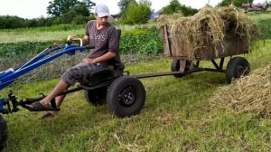 РАБОЧИЙ ДЕНЬ МОТОБЛОКЕРА / РАБОТА ТЯЖЁЛЫМ МОТОБЛОКОМ