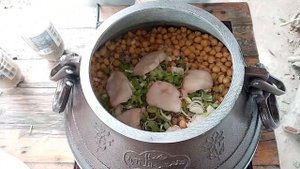 Нухат шурак, в афганском казане #Сурхандарья #афганказан #вкусно #мясо