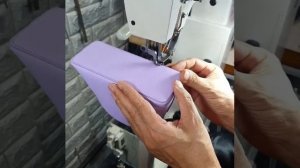Колонковая швейная машина в деле! 1 минута залипательного видео!
