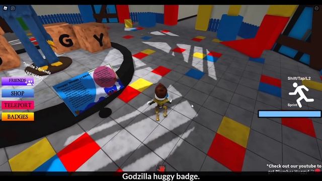 Poppy Playtime Morphs - How to get PICA, GODZILLA, TRIANGLE, SQUARE AND CIRCLE HUGGY BADGES - ROBLO смотреть онлайн