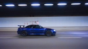 Midnight Purple Skyline R34 - The Handover | Cinematic 4K