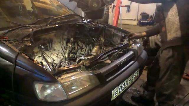 Замена двигателя на Toyota Caldina 1996 4WD 3S-FE ST195