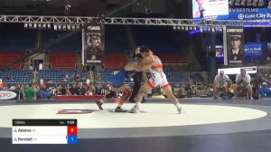 138 Lbs Semifinal - Joel Adams, Nebraska Vs Jude Randall, Oklahoma 4fb6