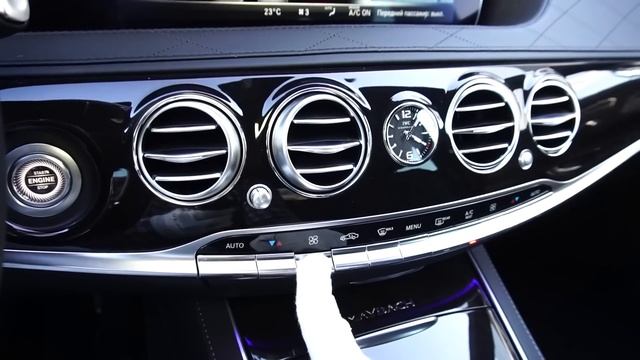 Mercedes-Benz S-Class седан 2018 4.0T (469 л.с.) 4WD AT Mercedes-Maybach S 560 - видеообзор