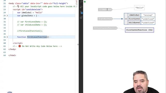 Scope and Closures  ? | Learn Javascript Fundamentals with Sabio | Javascript Training - 37
