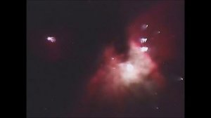 Orion Nebula M42 Live through Celestron C8 + Focal reducer 6.3 + Sony Effio CCD - 2017-11-11