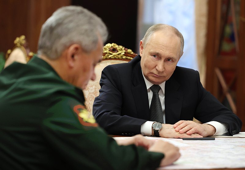 Путин заслушал доклад Шойгу о взятии Авдеевки / События на ТВЦ