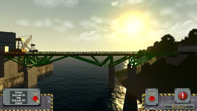 Bridge! The Construction Game Medium3 walkthrough смотреть онлайн