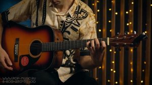 Акустическая гитара дредноут Fender CD-60 Dread V3