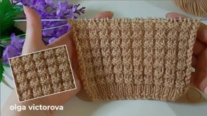 РЕЛЬЕФНЫЙ УЗОР СПИЦАМИ 233 Вязание Узоры спицами