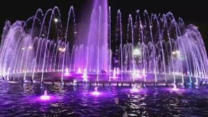 СЕВАСТОПОЛЬ. Фонтан Орден Победы в Парке Победы.