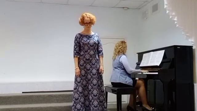 Наталья Бердина, концертмейстер Ирина Ерхова