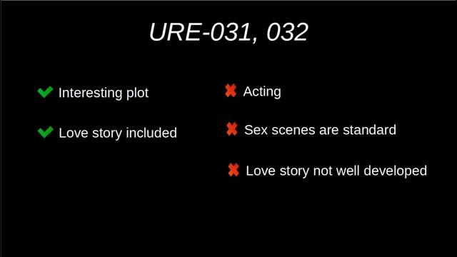 Plot vs Acting: URE-031 and 032 vs URE-055 смотреть онлайн