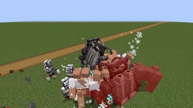 Ultimate VILLAGERS vs PILLAGERS in Minecraft Mob Battle смотреть онлайн