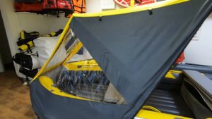 Тент КАБРИОЛЕТ на лодку Риф Скат 400Fi