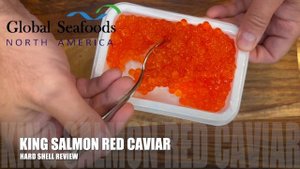 Дегустация красной икры из Чавычи: Сравнение Двух Видов - Global Seafoods Fish Market and Cooking