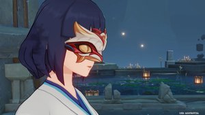 Genshin Impact (v2.5). ###. Подношение врат трех миров. Послесловие. Жрица в маске