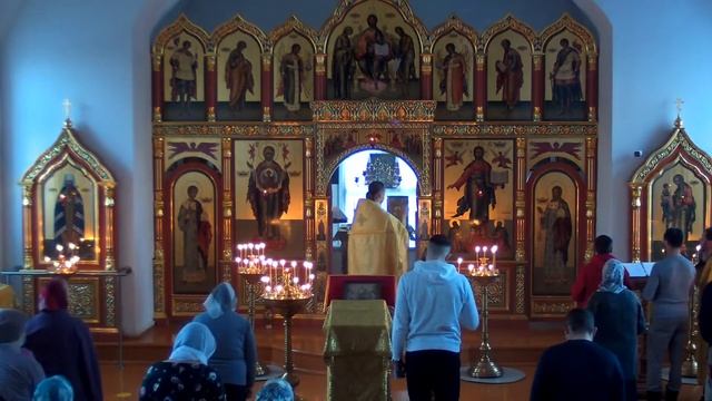 06:30 14.03.21 Ранняя Божественная Литургия в храме Святого Праведного Симеона Богоприимца Тюмень смотреть онлайн