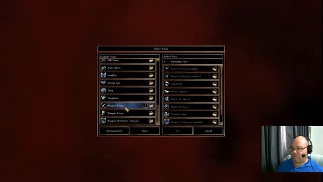 Neverwinter Nights 1: Ranger Dexterity Melee build