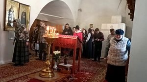 Хор храма Иоанна Предтечи в Рощенье города Вологды. Видеозапись Богослужения.