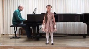 Стефания Грохотова. Й.Брамс"Божья коровка"