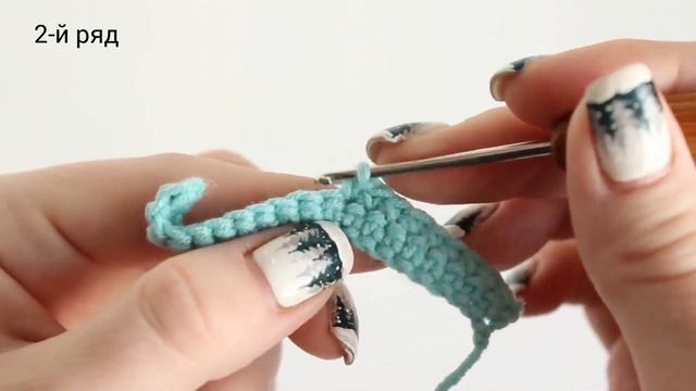 Как вязать крючком столбик без накида. смотреть онлайн
