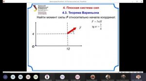 Лекция 02. Плоская система сил