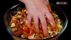 Капустная запеканка с фаршем - Рецепты от Со Вкусом