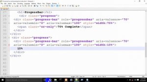 Bootstrap Tutorial For Beginners Responsive Design by NGIT বাংলা Part 10 progress bar