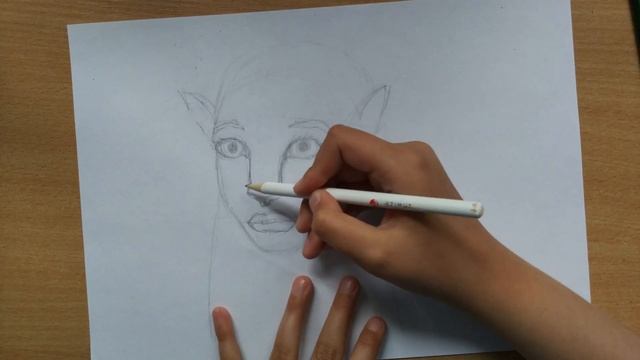 Как нарисовать Нейтири из фильма "Аватар" смотреть онлайн