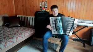 Павел Егоров AkBoys-Туман (Сектор Газа) НА БАЯНЕ на аккордеоне, на гармошке.