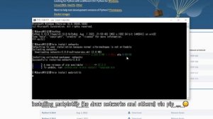 installing #python and #NetworkX on #Windows10 (just for very simple pedagogical demonstration)