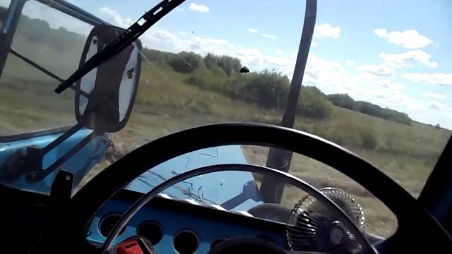 Согребание сена(МТЗ 80+ГВК 6) смотреть онлайн