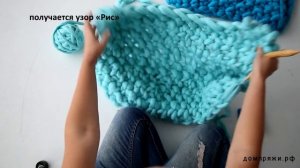 Шапка-капюшон-труба| Мастер-класс по вязанию из толстой пряжи