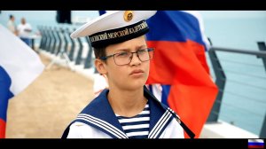 День Государственного флага Российской Федерации. Мероприятие на центральном причале Лазаревского.