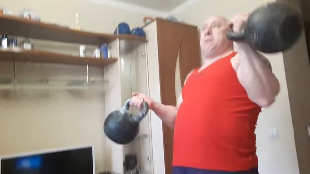ДВУРУЧНЫЙ ТУРЕЦКИЙ ПОДЪЁМ - ГИРИ 24 КГ, 16 КГ... смотреть онлайн
