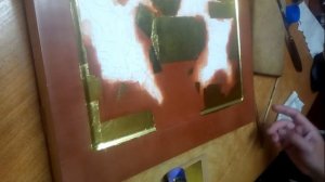 ЗОЛОЧЕНИЕ НА ПОЛИМЕНТ . Мастер класс . Уроки иконописи .Макарова Ирина