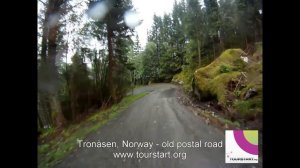 Tronåsen, Norway - old postal road