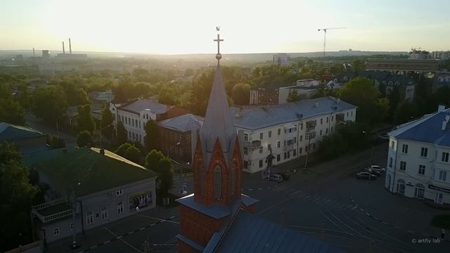 Ульяновск аэросъемка / Ulyanovsk aerial drone flights