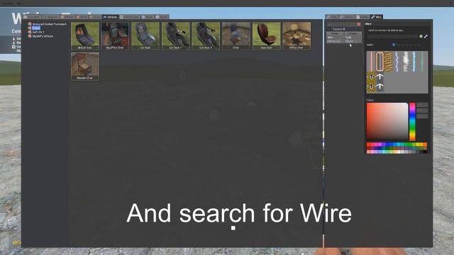 How To Build A Car In Garry's Mod Using Wiremod