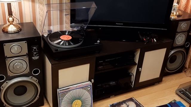 Виниловый проигрыватель Audio-Technica AT-LP5 + Электроника 50ас-061м тестируем звук смотреть онлайн