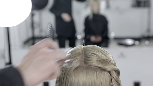 how to cut long bob (lob haircut) with short fringe смотреть онлайн