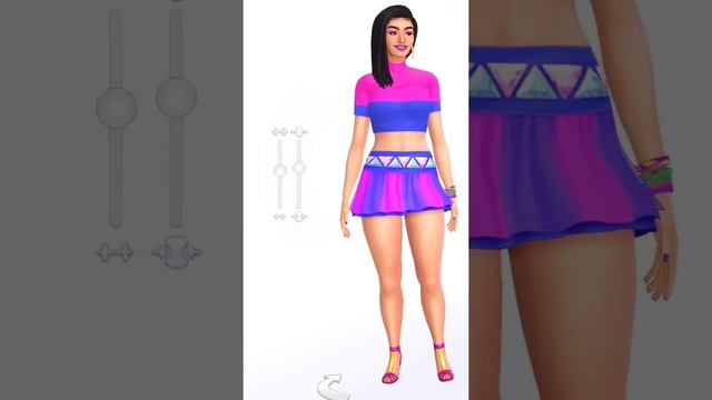 SIMS 4 CAS #SHORTS | CARNAVAL STREETWEAR KIT LOOK BOOK смотреть онлайн