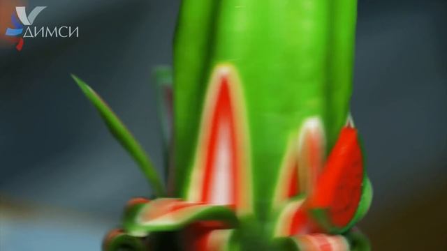 Резная свеча ручной работы "Арбуз". Очень летняя и сочная свеча. Мастер-класс смотреть онлайн