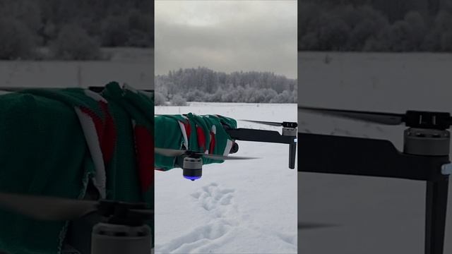 sjrc f11s 4k pro в модной одежде, праздничном, новогоднем комбинезоне (носок)